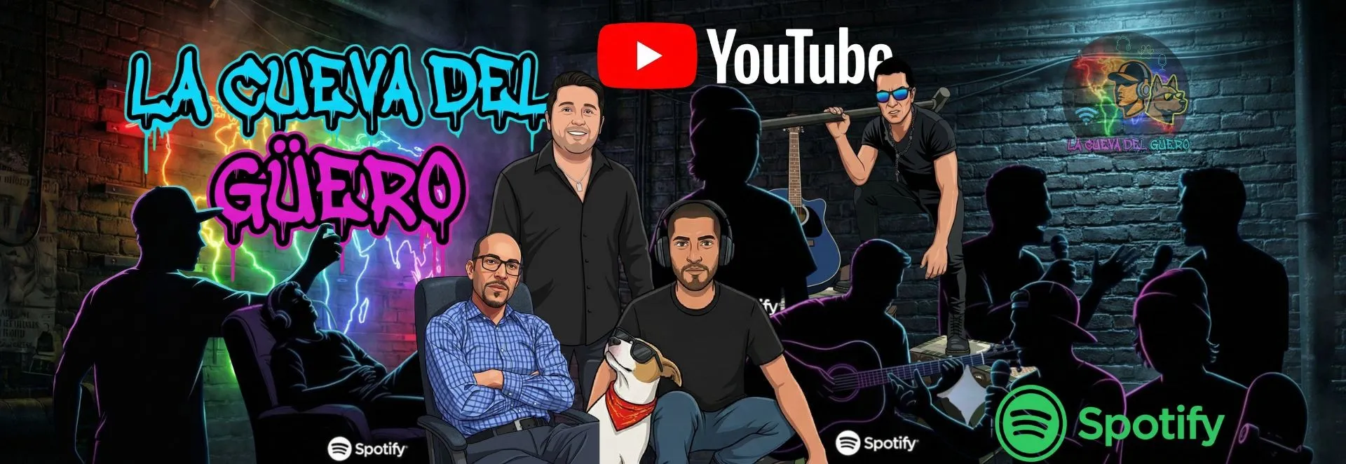 Portada del podcast La Cueva del Güero